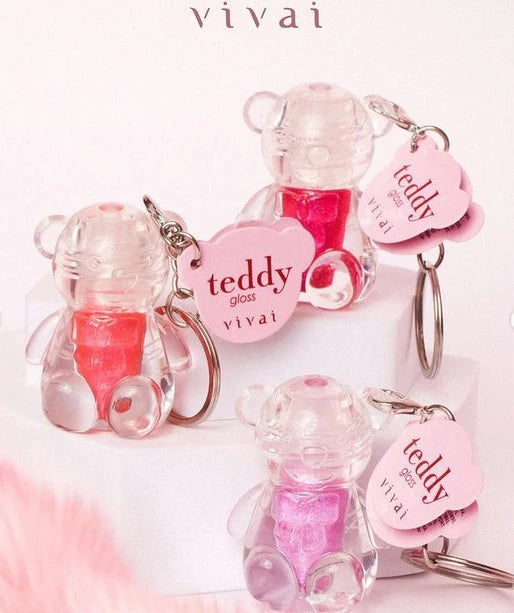 Gloss Ursinho Teddy Chaveiro Vivai