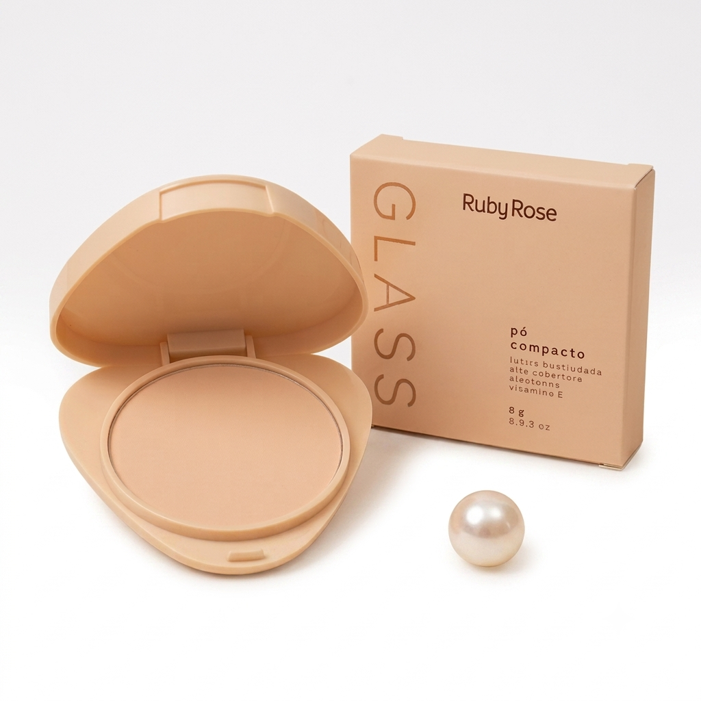 Pó Compacto Glass – Ruby Rose