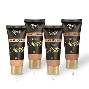 BASE LÍQUIDA MATTE CITY GIRLS