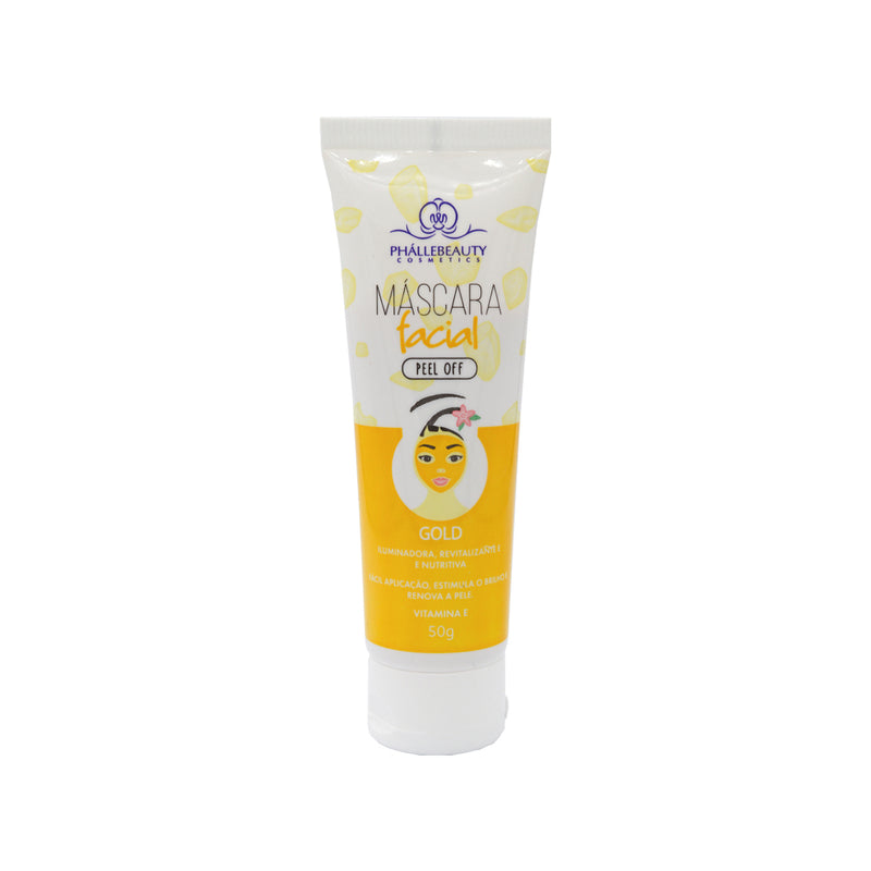 Máscara Facial Bisnaga peel off gold 50g