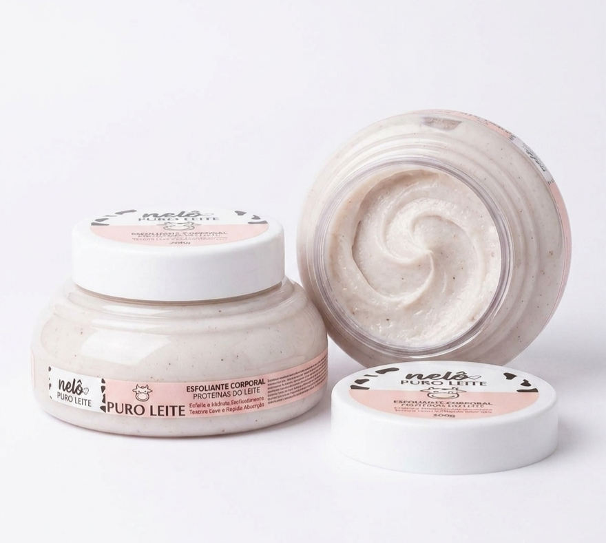 Esfoliante Corporal Nelô Puro Leite (200g)