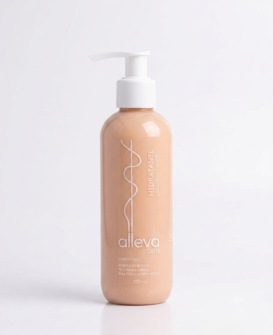 Hidratante Alleva Skin – Coconut Candy