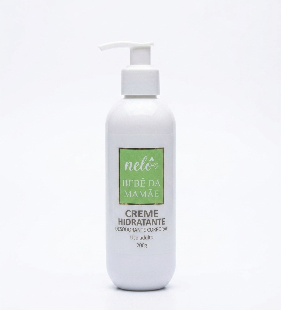 Creme Hidratante Desodorante Corporal Nelô - Bebê da Mamãe