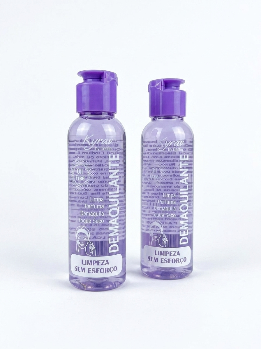 Demaquilante Kyrav Oil Free – Limpeza Sem Esforço