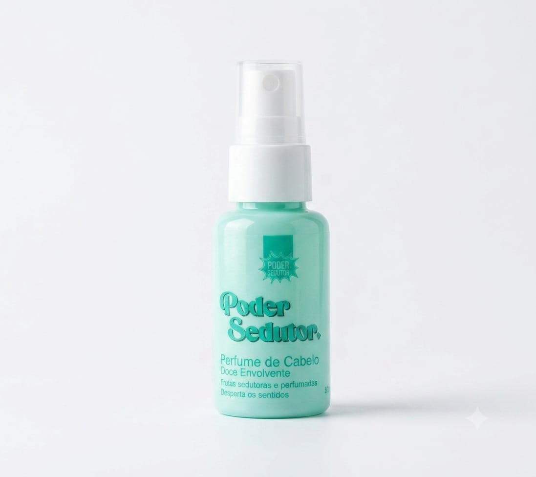 Perfume para cabelo poder sedutor