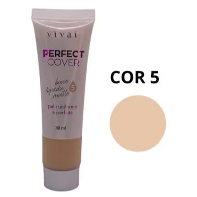 Base Líquida Matte Perfect Cover - Vivai (30ml)