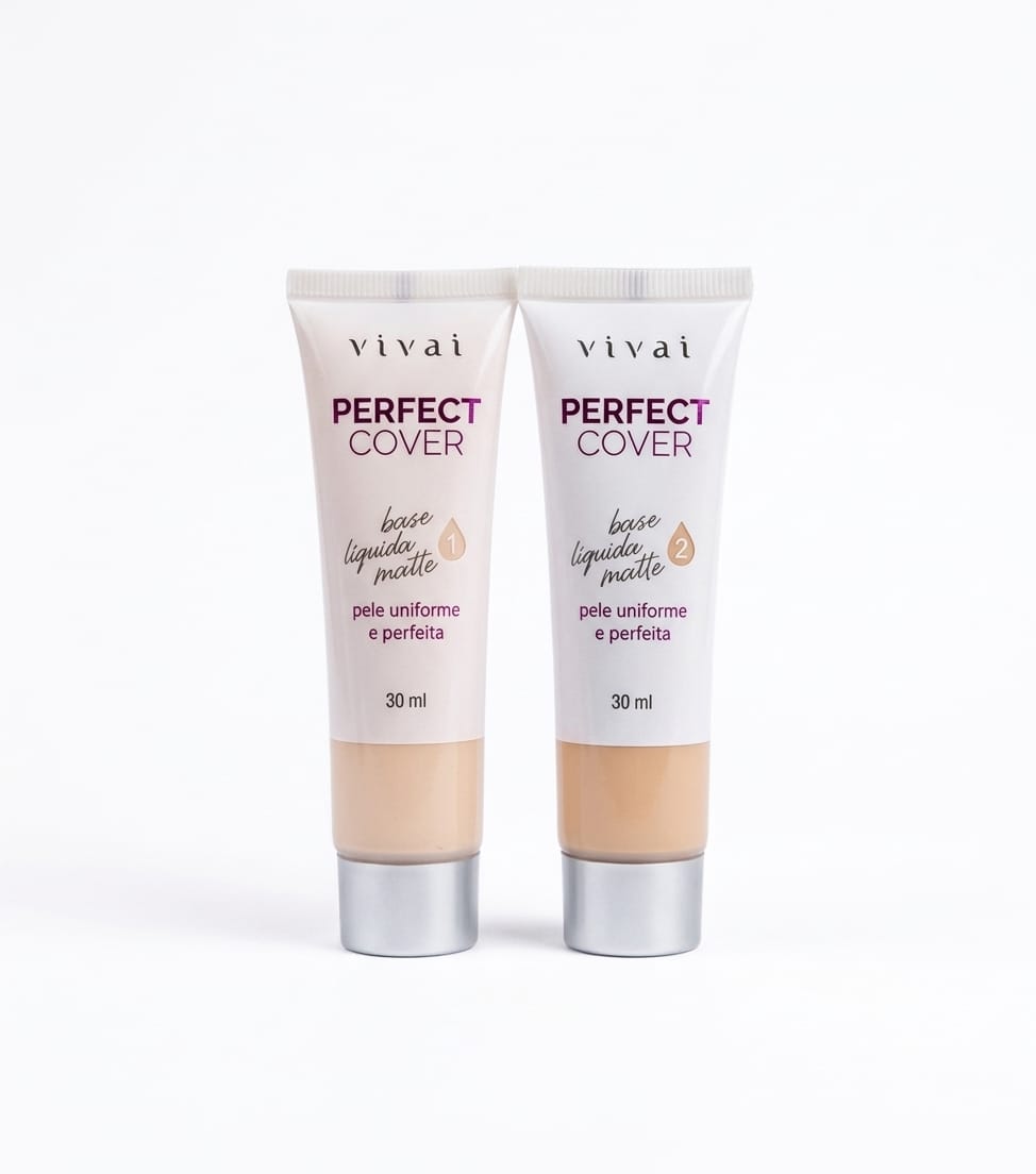 Base Líquida Matte Perfect Cover - Vivai (30ml)