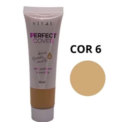 Base Líquida Matte Perfect Cover - Vivai (30ml)