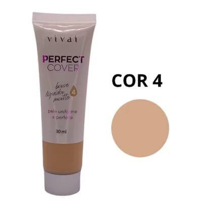 Base Líquida Matte Perfect Cover - Vivai (30ml)