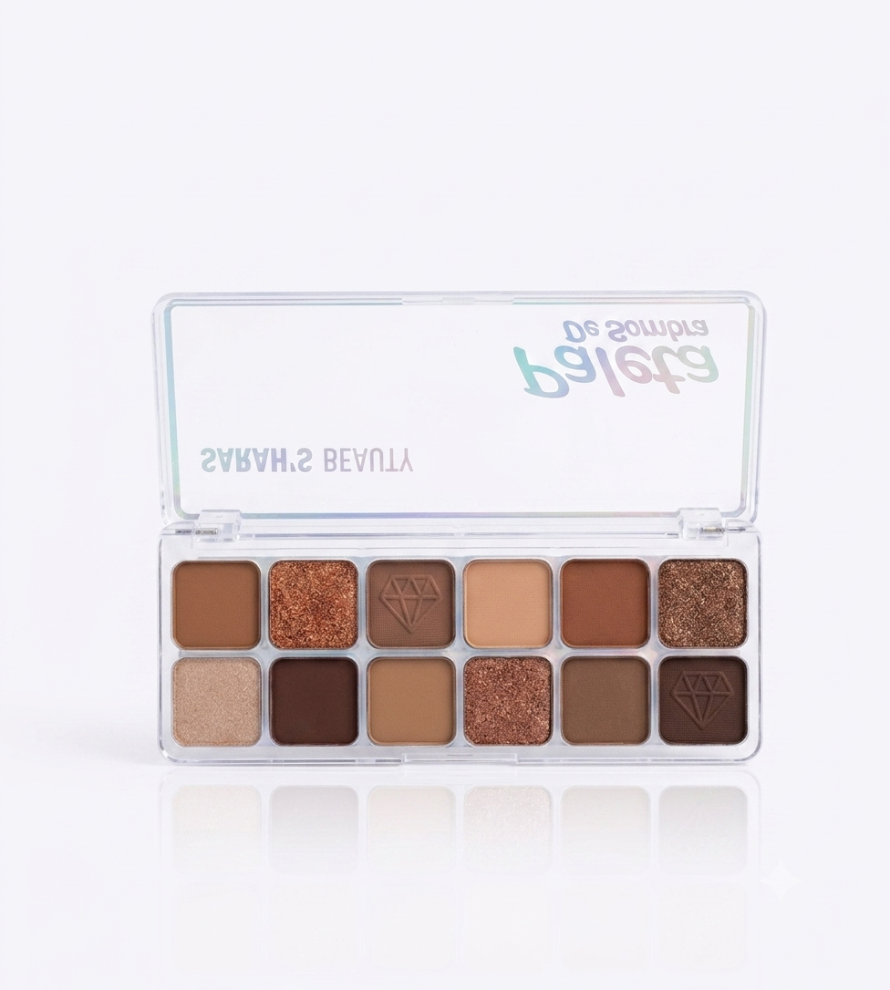 A Paleta de Sombras Diamond da Sarah's Beauty