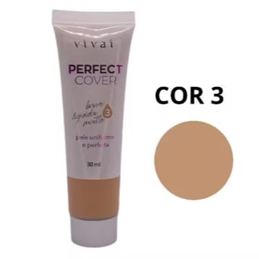 Base Líquida Matte Perfect Cover - Vivai (30ml)