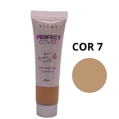 Base Líquida Matte Perfect Cover - Vivai (30ml)