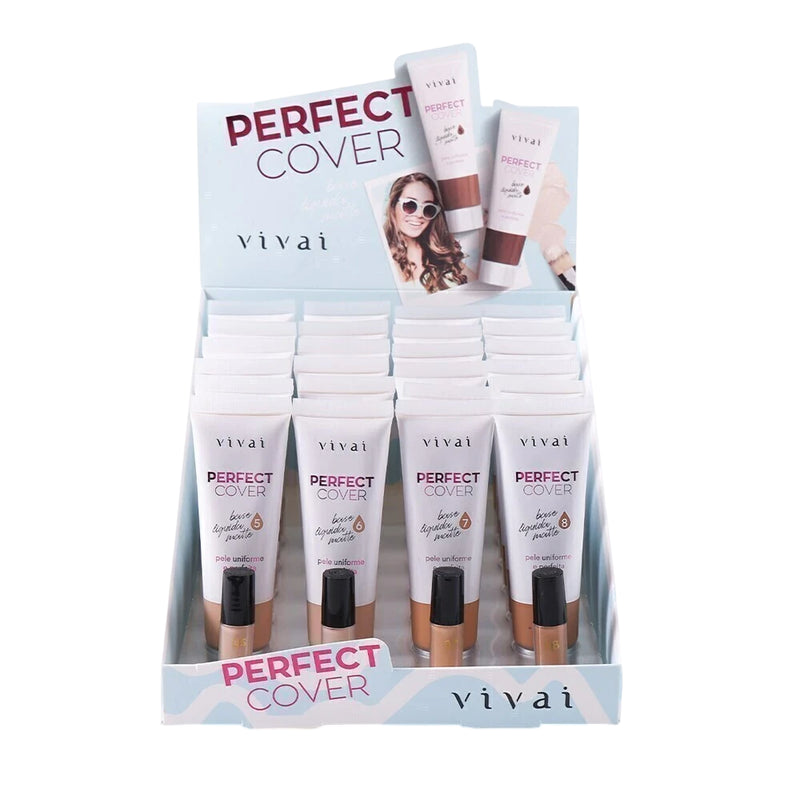 BASE LIQUIDA MATTE 04 CORES SORT.2 - PERFECT COVER